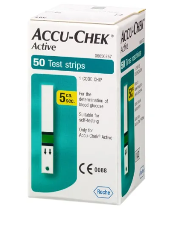 Accu-Chek Active 50 Tiras Reactivas